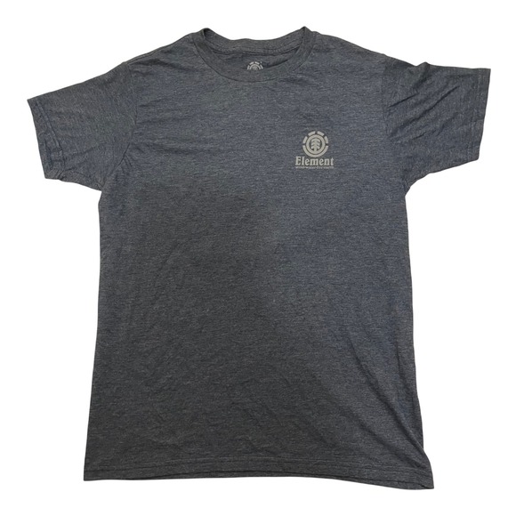 Element Tops - Element T Shirt Womens Small S Gray Skateboarding‎ Surfing Wind Water Fire Earth